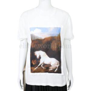 【二手】STELLA MCCARTNEY 馬印花襯衫 38 E16826