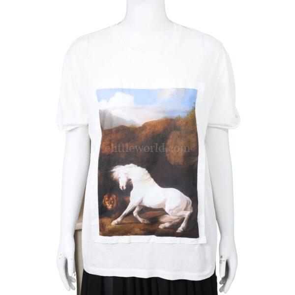 【二手】STELLA MCCARTNEY 馬印花襯衫 38 E16826