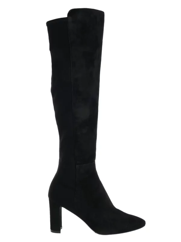 【二手】STUART WEITZMAN 高跟拼接過膝靴 36