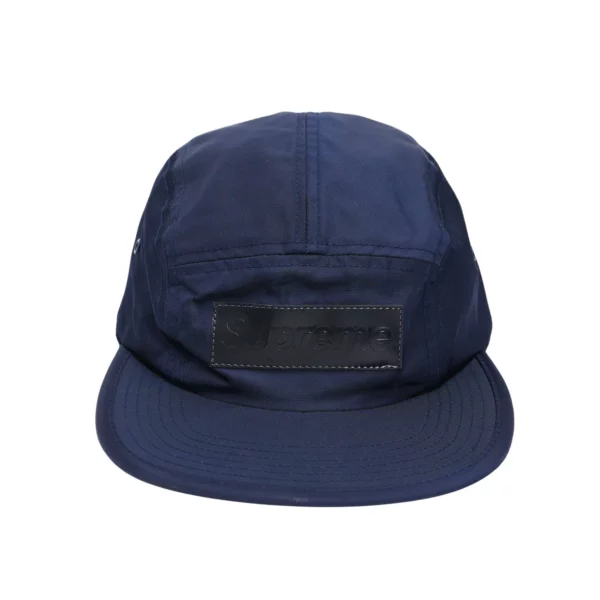【未使用品】SUPREME 漆皮貼片露營帽 E21030