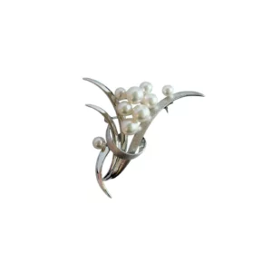 【二手】TASAKI 珍珠胸針 VV2559