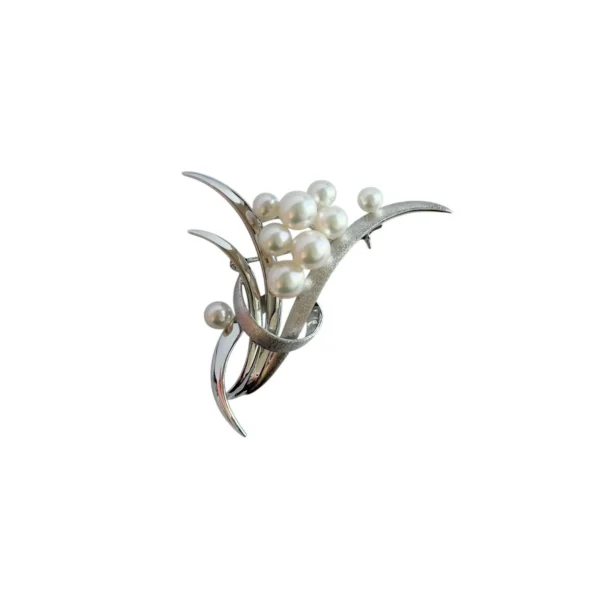 【二手】TASAKI 珍珠胸針 VV2559