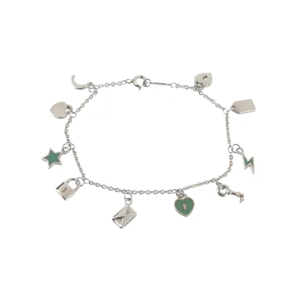 【二手】TIFFANY & CO. LOVE NOTES 吊飾手鏈 RR1145