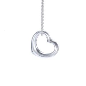 【二手】TIFFANY & CO. OPEN HEART 純銀項鏈 PD1074