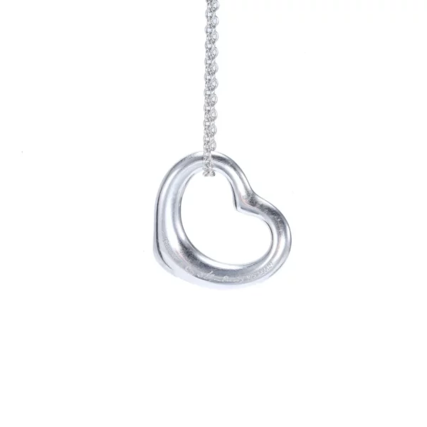 【二手】TIFFANY & CO. OPEN HEART 純銀項鏈 PD1074