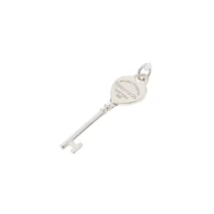 【二手】TIFFANY & CO. 銀色心型鑰匙吊墜 PD1314