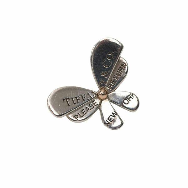 【二手】TIFFANY & CO. PLEASE RETURN TO TIFFANY 蝴蝶戒指 E18939