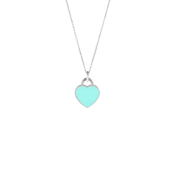 【二手】TIFFANY & CO. RETURN TO TIFFANY 心型吊墜項鏈 RR1255