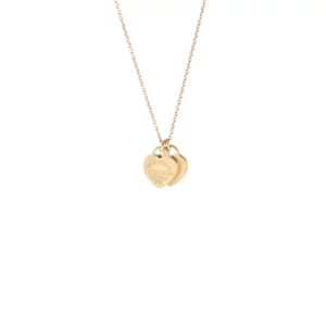 【二手】TIFFANY & CO. RETURN TO TIFFANY 雙重心形項鏈 RR1329