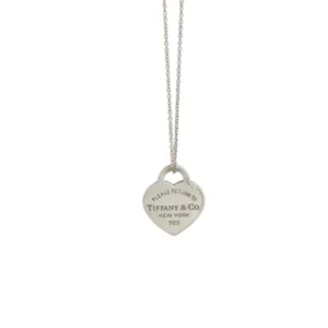 【二手】TIFFANY & CO. RETURN TO TIFFANY 心型鎖項鏈 RR1604