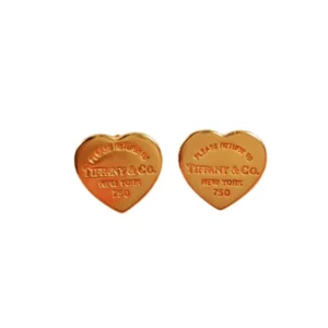 【二手】TIFFANY & CO. RETURN TO TIFFANY 心形耳環 RR1791