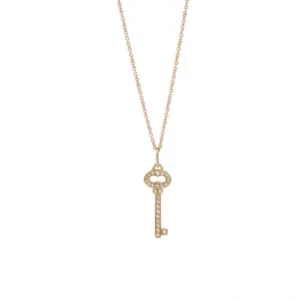【二手】TIFFANY & CO. 鑽石鑰匙吊墜 RR1603