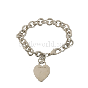 【二手】TIFFANY & CO. 心形吊墜手鏈 RR1847