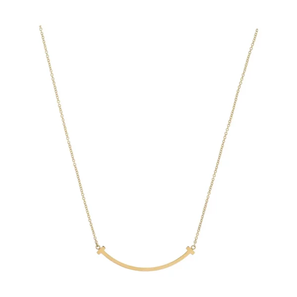 【二手】TIFFANY & CO. SMILE 18K金項鏈 PD1217