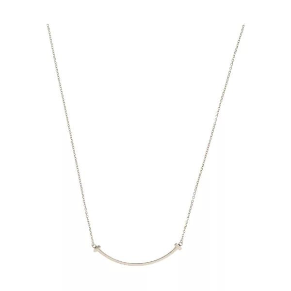 【二手】TIFFANY & CO. T SMILE 銀項鏈 YY1525