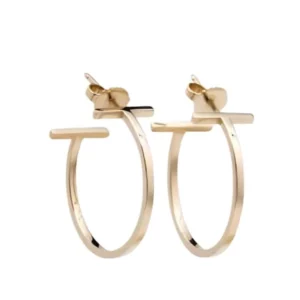 【二手】TIFFANY & CO. TIFFANY T 圈形耳環 RR1654