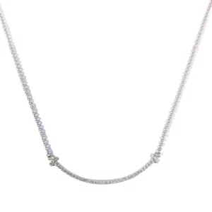 【二手】TIFFANY & CO. TIFFANY T SMILE 鑽石項鏈 RR1375