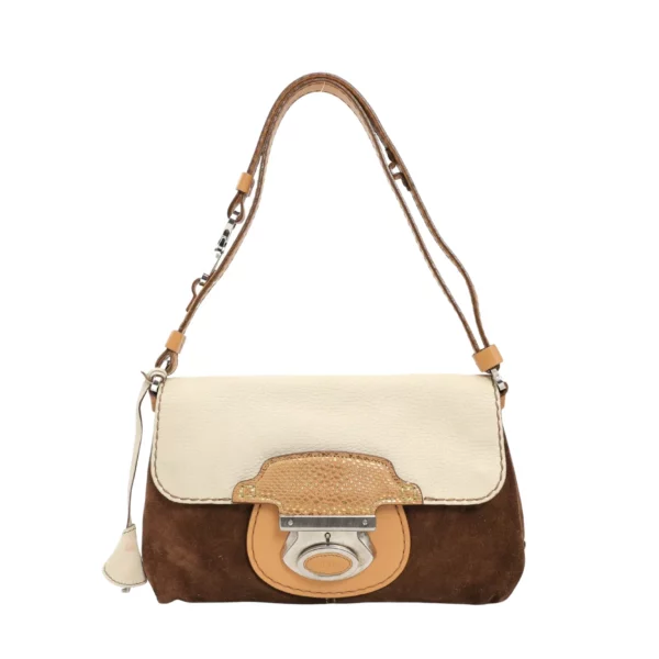 【二手】TOD'S HARAKO SUEDE斜背包 E22520