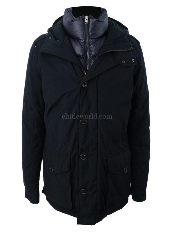 【二手】TOMMY HILFIGER 連帽羽絨夾克 M