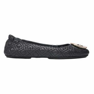 【二手】TORY BURCH MINNIE TRAVEL芭蕾平底鞋 6.5 E19037
