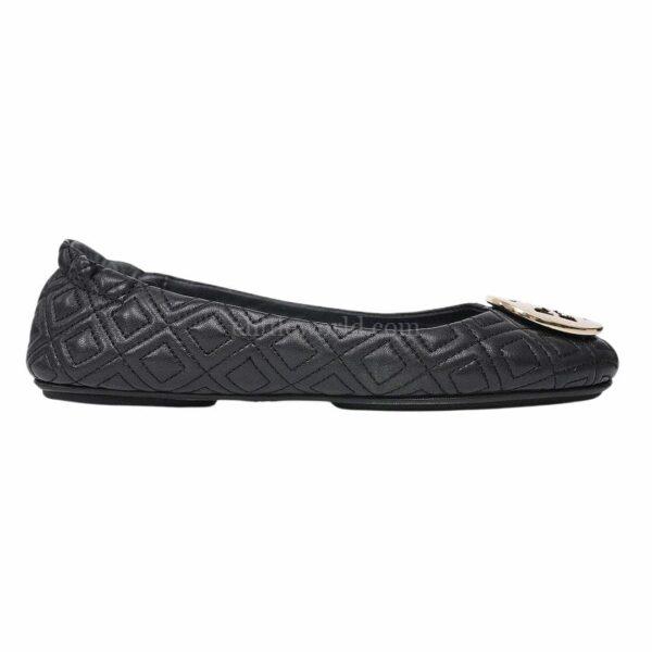 【二手】TORY BURCH MINNIE TRAVEL芭蕾平底鞋 6.5 E19037