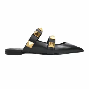 【全新】VALENTINO GARAVANI ROMAN ROCKSTUD STRAP 半拖鞋 38 E21335