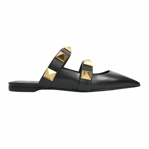 【全新】VALENTINO GARAVANI ROMAN ROCKSTUD STRAP 半拖鞋 38 E21335