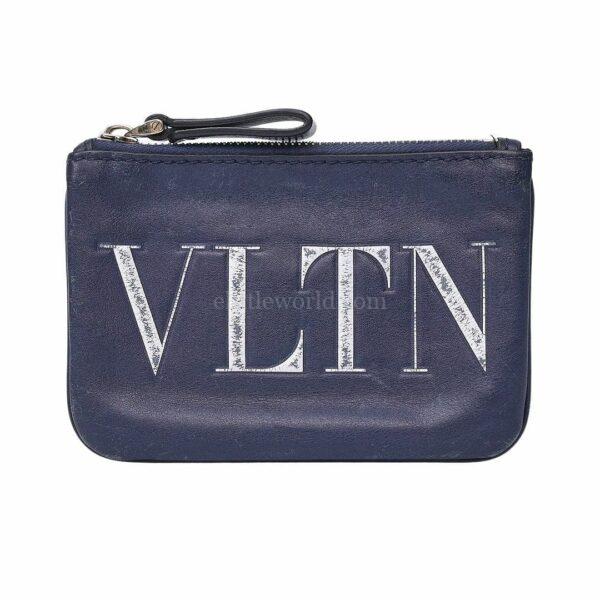 【二手】VALENTINO LOGO 零錢包 E18479