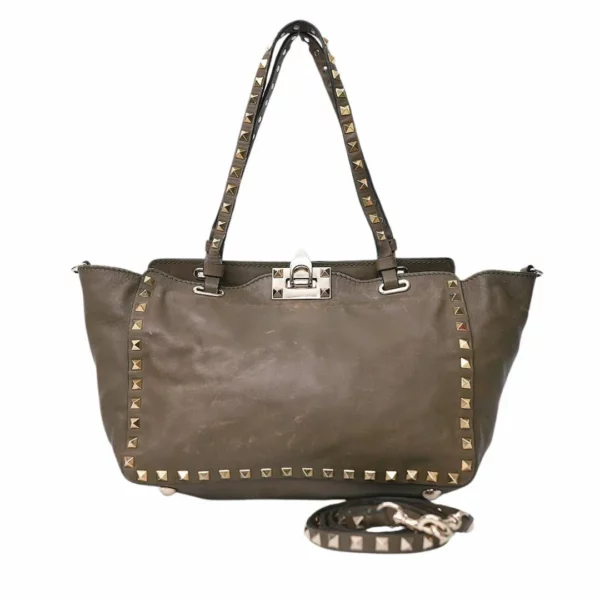 【二手】VALENTINO 鉚釘手袋 S3865