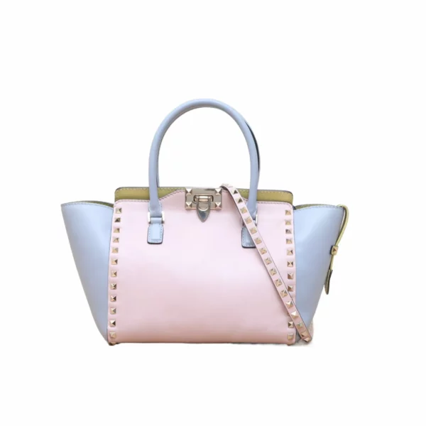 【二手】VALENTINO TRAPEZE鉚釘手袋 RR1289