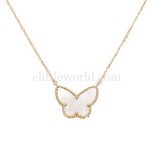 【二手】VAN CLEEF & ARPELS LUCKY ALHAMBRA蝴蝶吊墜 E23318