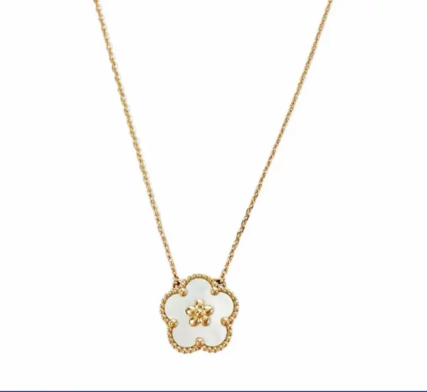 【二手】VAN CLEEF & ARPELS LUCKY SPRING 梅花吊墜項鏈 RR1242