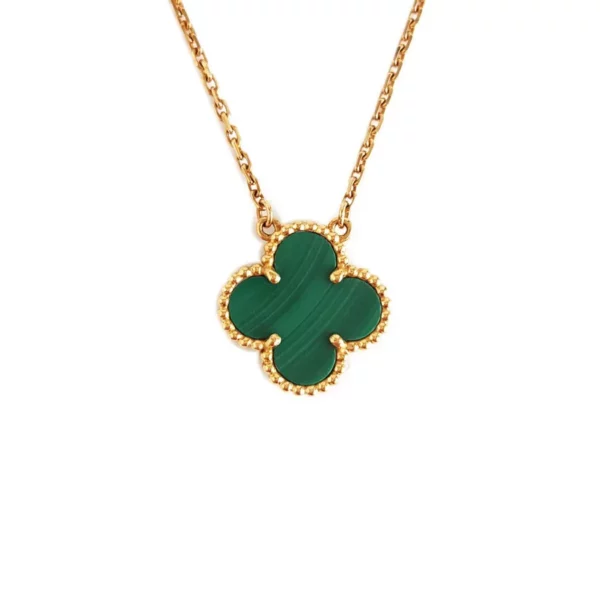 【二手】VAN CLEEF & ARPELS VINTAGE ALHAMBRA 18K黃金吊墜 PD1566