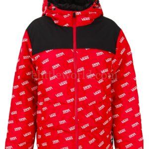【二手】VANS LOGO印花連帽羽絨服 M