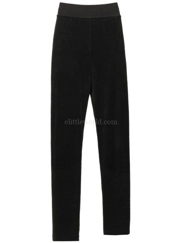 【二手】VETEMENTS x JUICY COUTURE 絲絨不對稱運動褲 S