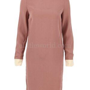 【二手】VICTORIA VICTORIA BECKHAM 對比領邊連衣裙 38
