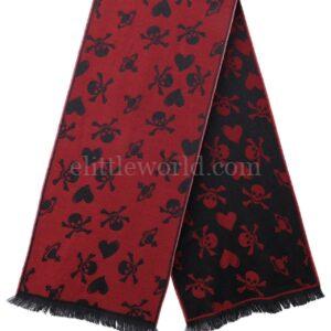 【二手】VIVIENNE WESTWOOD 雙面羊毛圍巾 190*36