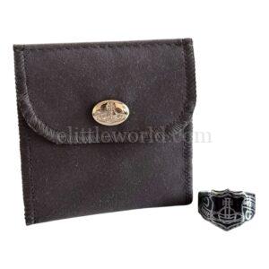 【二手】VIVIENNE WESTWOOD 灰銀色 純銀戒指 PD2132