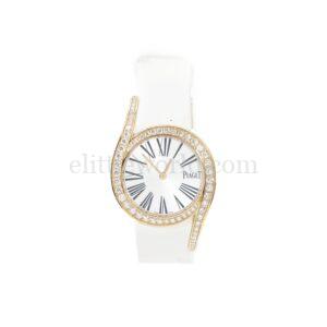 直播編號 25 : 【二手】PIAGET LIM JW GALA 32 MM PGS QTZ 鑽石腕錶 E3001