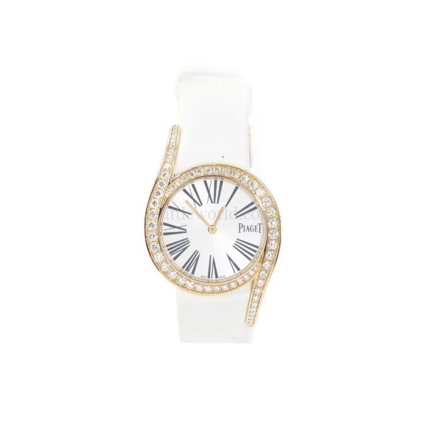 直播編號 25 : 【二手】PIAGET LIM JW GALA 32 MM PGS QTZ 鑽石腕錶 E3001