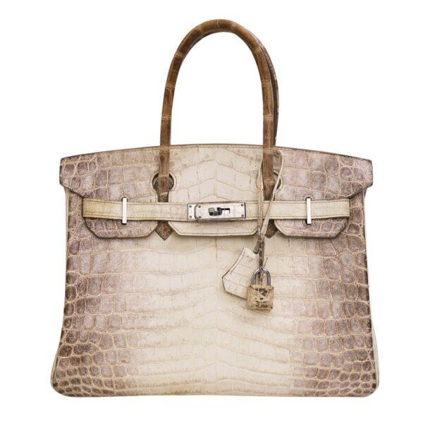 250508 直播編號 50 : 【二手】HERMES 限量款喜馬拉雅 BIRKIN 30 尼羅鱷手袋 E23533