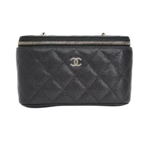 250522 直播編號 35 : 【未使用品】CHANEL 經典長款鏈條梳妝袋 AP1341 E24039