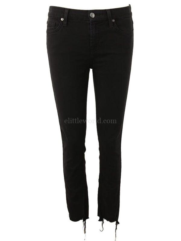【二手】7 FOR ALL MANKIND 磨損細節緊身牛仔褲 26