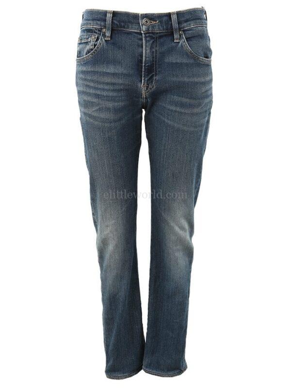 【二手】7 FOR ALL MANKIND 中腰直筒牛仔褲 28