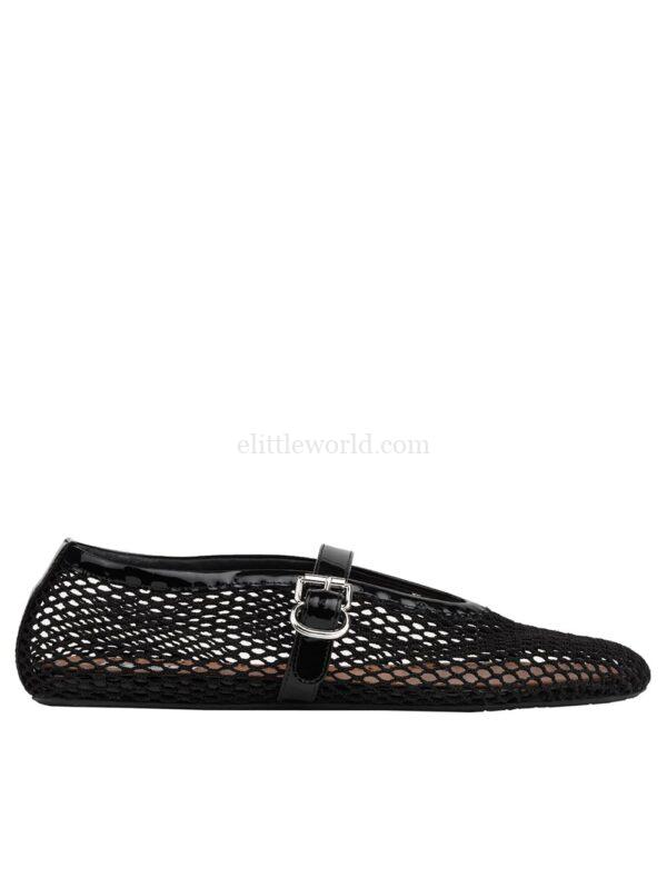 【意大利】ALAIA FISHNET 芭蕾平底鞋 38