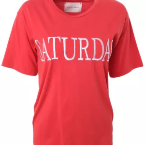 【二手】ALBERTA FERRETTI SATURDAY 刺繡T恤 XS