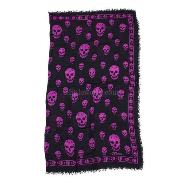 【二手】ALEXANDER MCQUEEN 圍巾 E11555