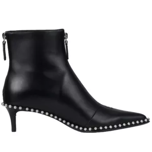 【二手】ALEXANDER WANG ERI 鉚釘高跟短靴 36.5