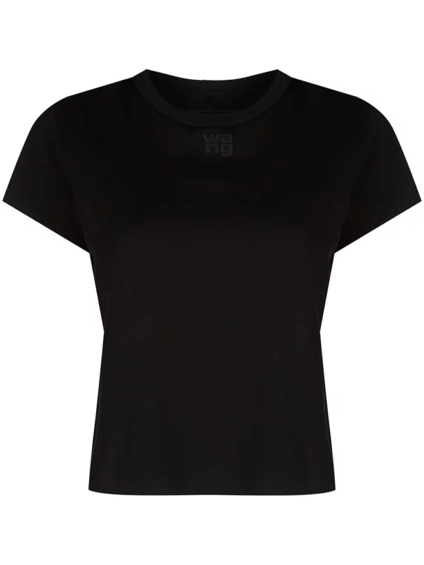 【意大利】ALEXANDER WANG LOGO 貼花棉質T恤 S