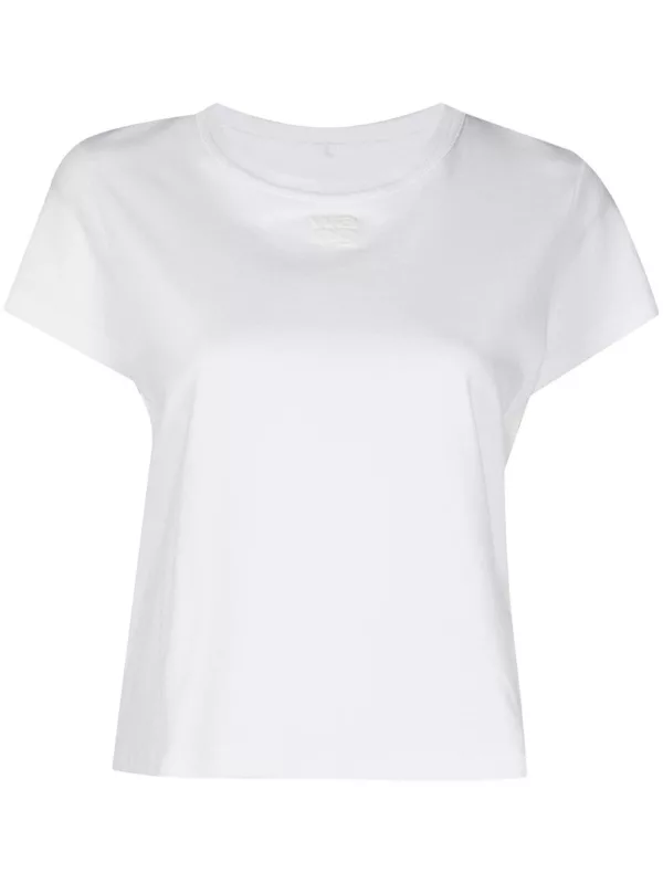 【意大利】ALEXANDER WANG LOGO 貼花棉質T恤 XS